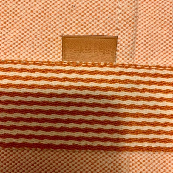❗️SOLD❗️Hermes Canvas Tote - Picture 9 of 11
